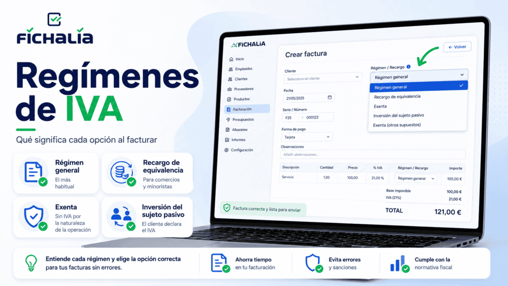 ¿Qué son los Regímenes de IVA y cuál me corresponde?